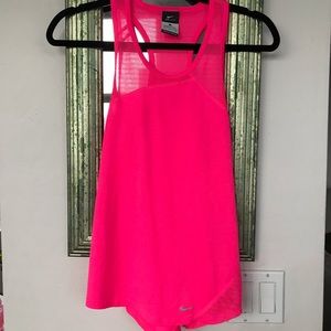 Nike pink dri-fit workout shirt